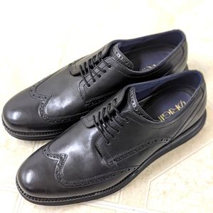 Cole Haan Zero Grand Black Wingtip Oxfords. SZ 9